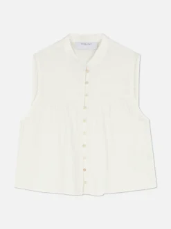 Blouse Met Opengewerkte Details