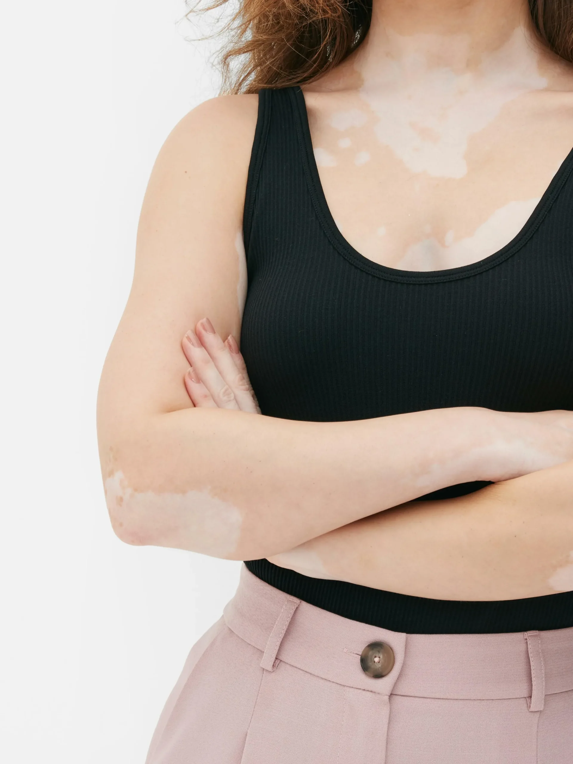 Body Van Ribstof Met U-hals
