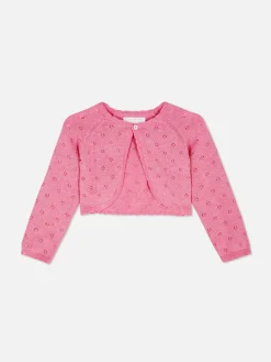 Bolero Met Geschulpte Rand En Ajour