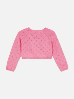 Bolero Met Geschulpte Rand En Ajour