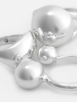 Bolvormige Ringen, Set Van 3