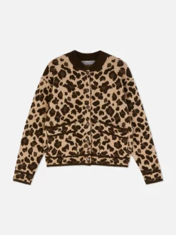 Bomberjack Met Luipaardprint