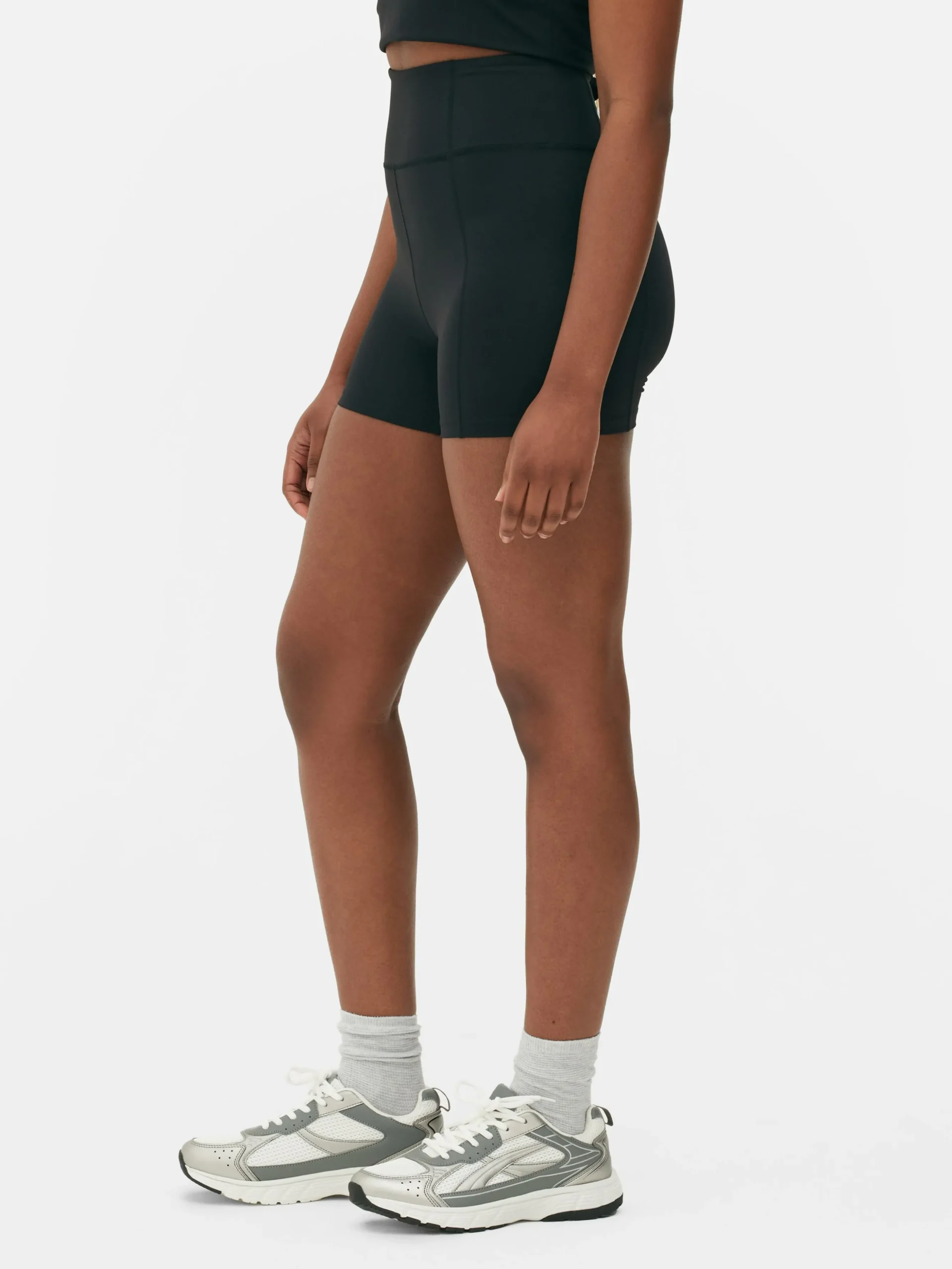 Boterzachte Yogashort Met Hoge Taille