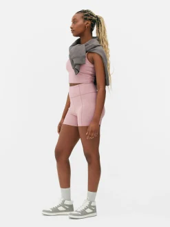 Boterzachte Yogashort Met Hoge Taille