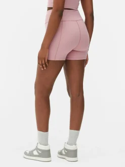 Boterzachte Yogashort Met Hoge Taille