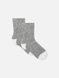 Bouclé Enkelsokken, Set Van 2