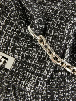 Bouclé Minirugzak Met Textuur