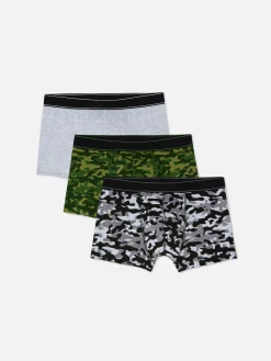Boxer Briefs Met Camouflageprint, Set Van 3