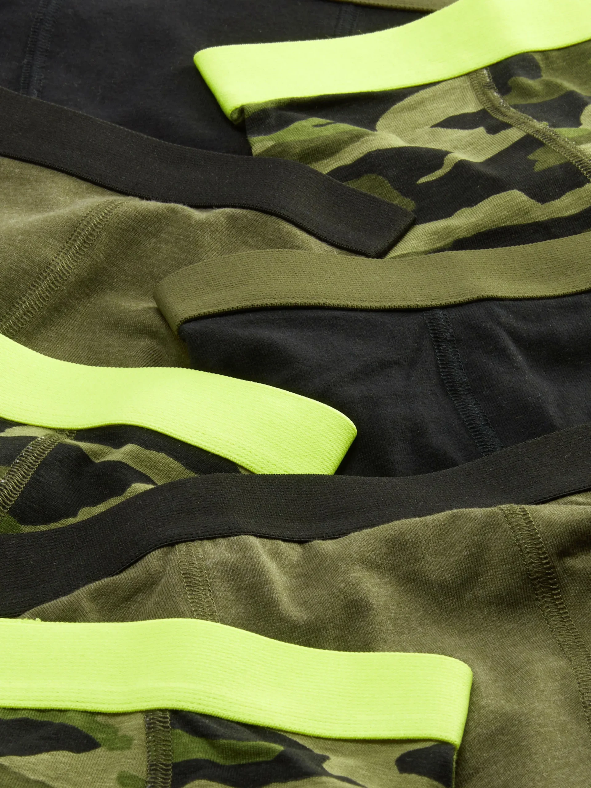 Boxershorts Met Camouflageprint, Set Van 7