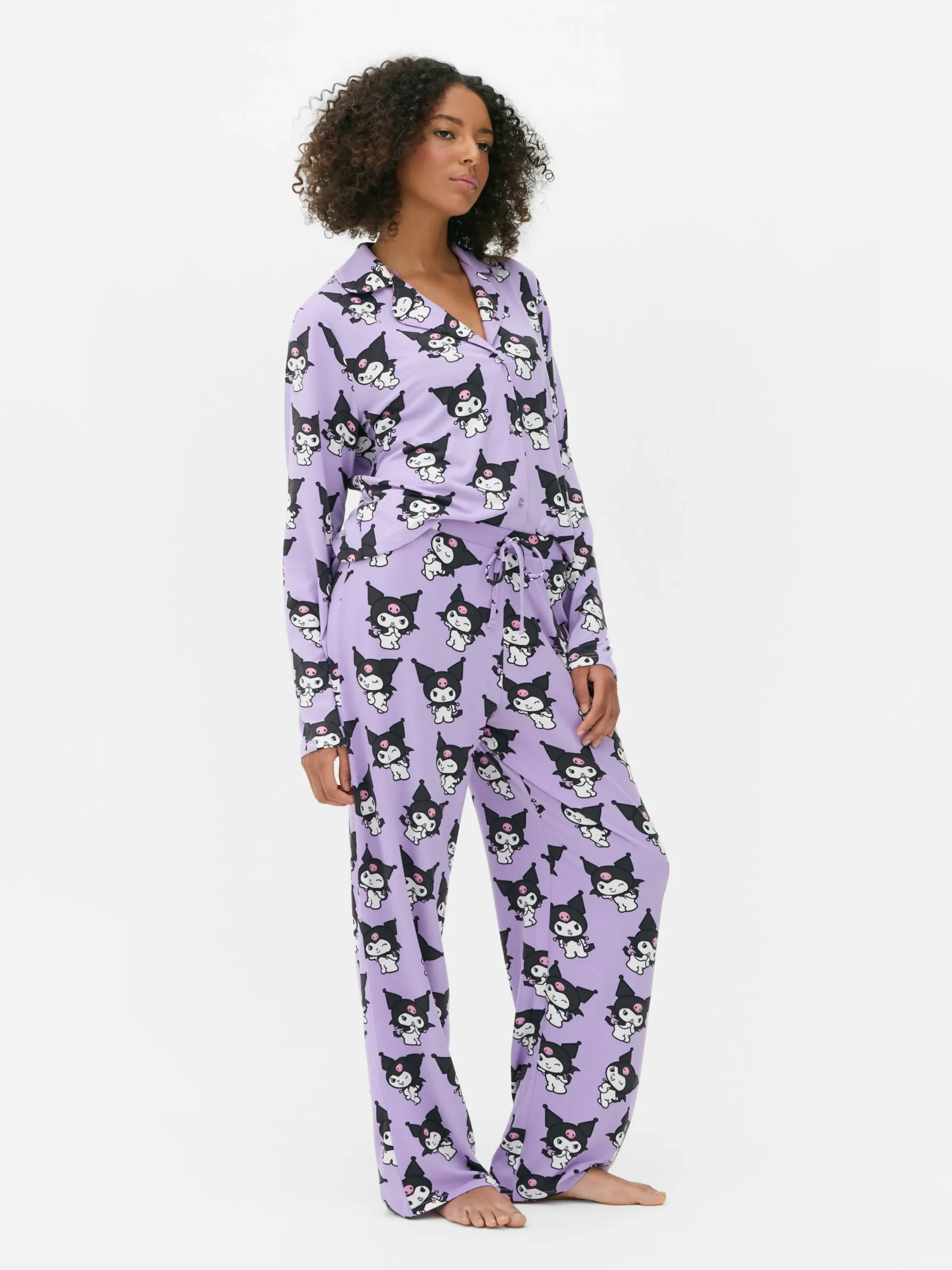 Boyfriend-pyjama Hello Kitty Kuromi
