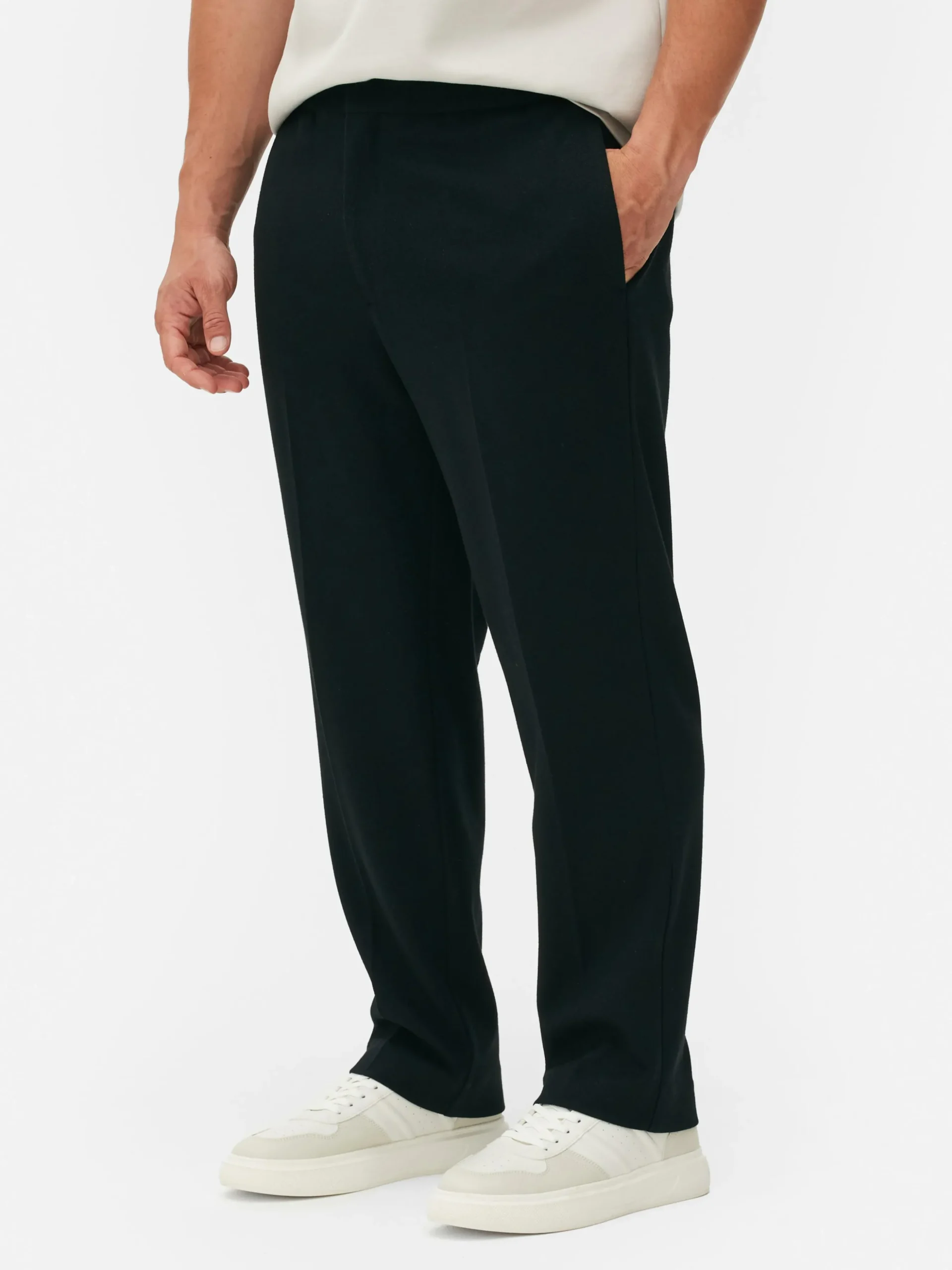 Broek Met Textuur Kem