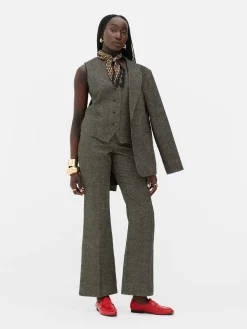 Broek Met Visgraatmotief Rita Ora