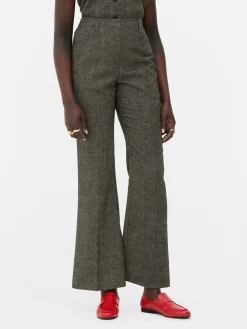 Broek Met Visgraatmotief Rita Ora