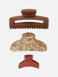 Bulldog Haarclips, Set Van 3
