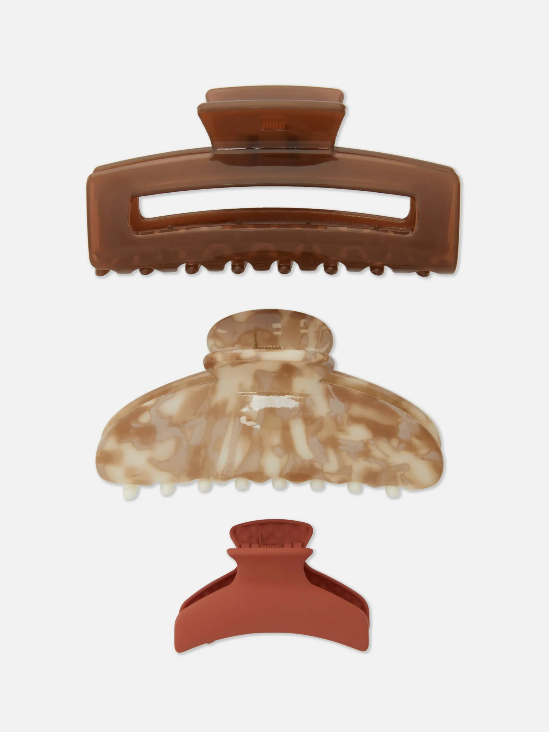 Bulldog Haarclips, Set Van 3