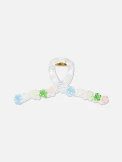 Bulldog-haarclip Met Bloemdetail