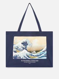 Canvas Tas Hokusai The Great Wave
