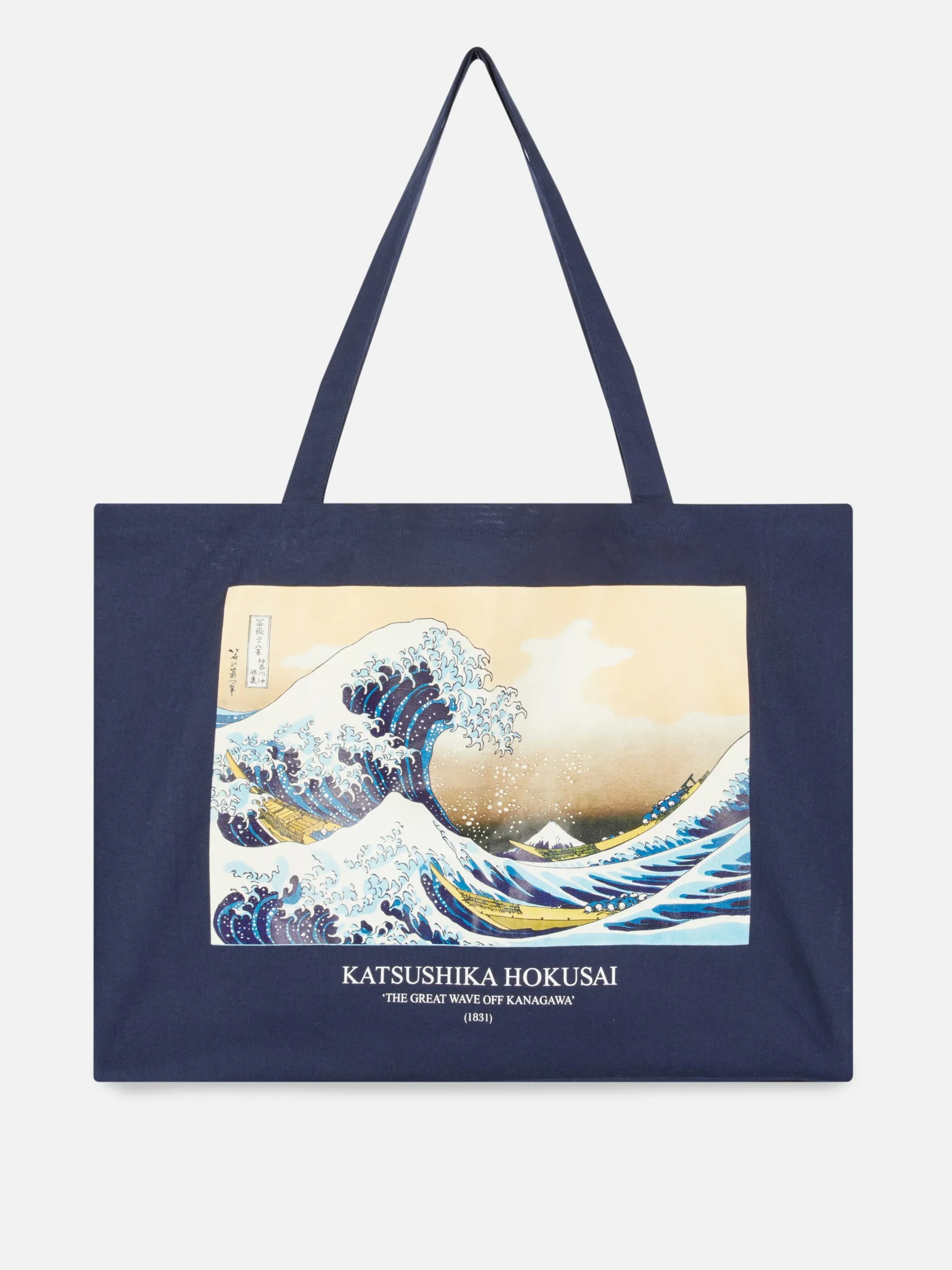 Canvas Tas Hokusai The Great Wave