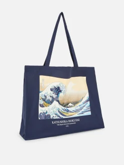 Canvas Tas Hokusai The Great Wave
