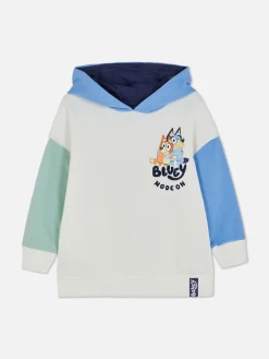 Color Block Hoodie Bluey