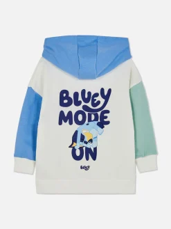 Color Block Hoodie Bluey