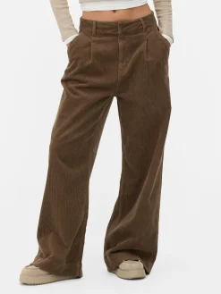 Corduroy Broek Met Wijde Pijpen Rita Ora