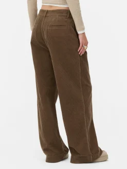Corduroy Broek Met Wijde Pijpen Rita Ora