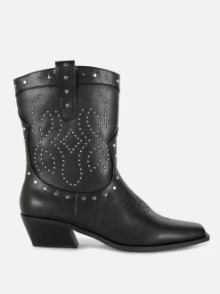 Cowboy-enkellaarsjes Met Studs
