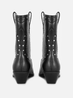 Cowboy-enkellaarsjes Met Studs
