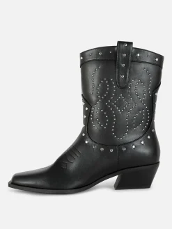 Cowboy-enkellaarsjes Met Studs
