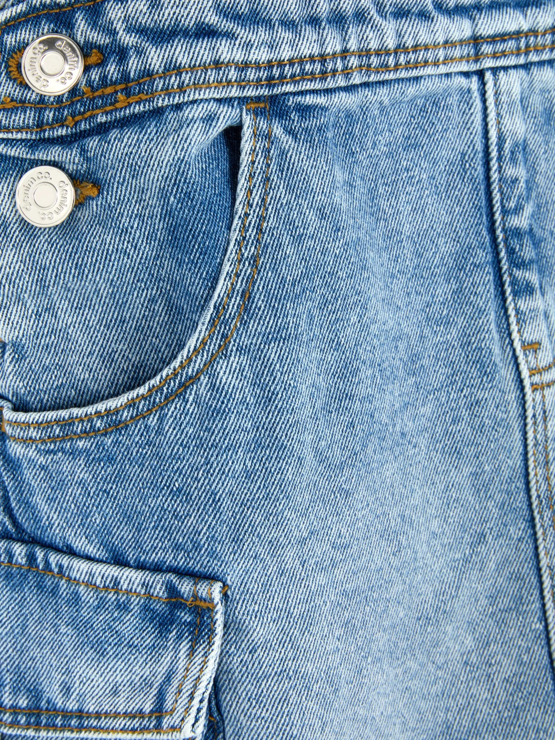 Denim Overgooierjurk