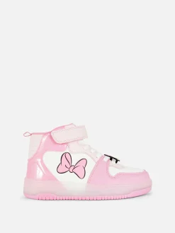 Disney's Minnie Mouse Hoge Sneakers In Neonkleuren