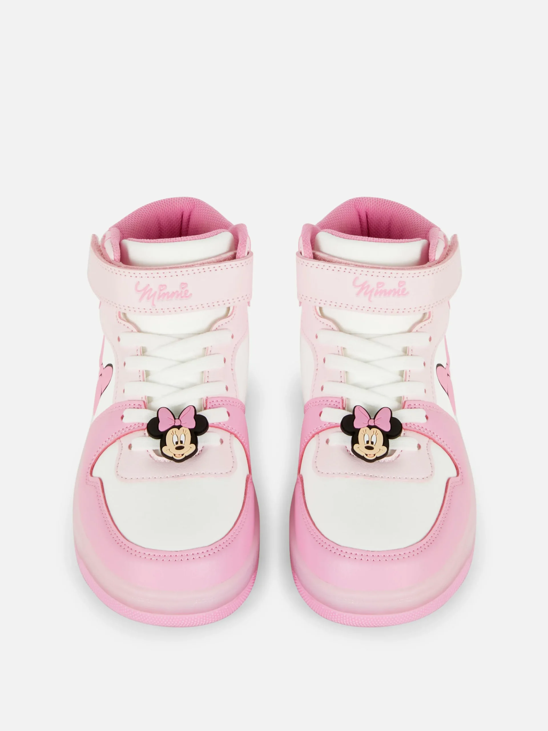 Disney's Minnie Mouse Hoge Sneakers In Neonkleuren