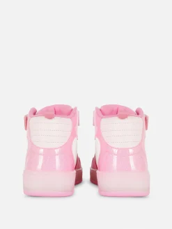 Disney's Minnie Mouse Hoge Sneakers In Neonkleuren