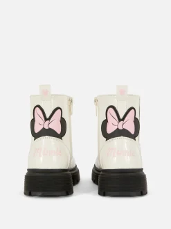 Disney's Minnie Mouse-enkellaarzen Met Dikke Zolen