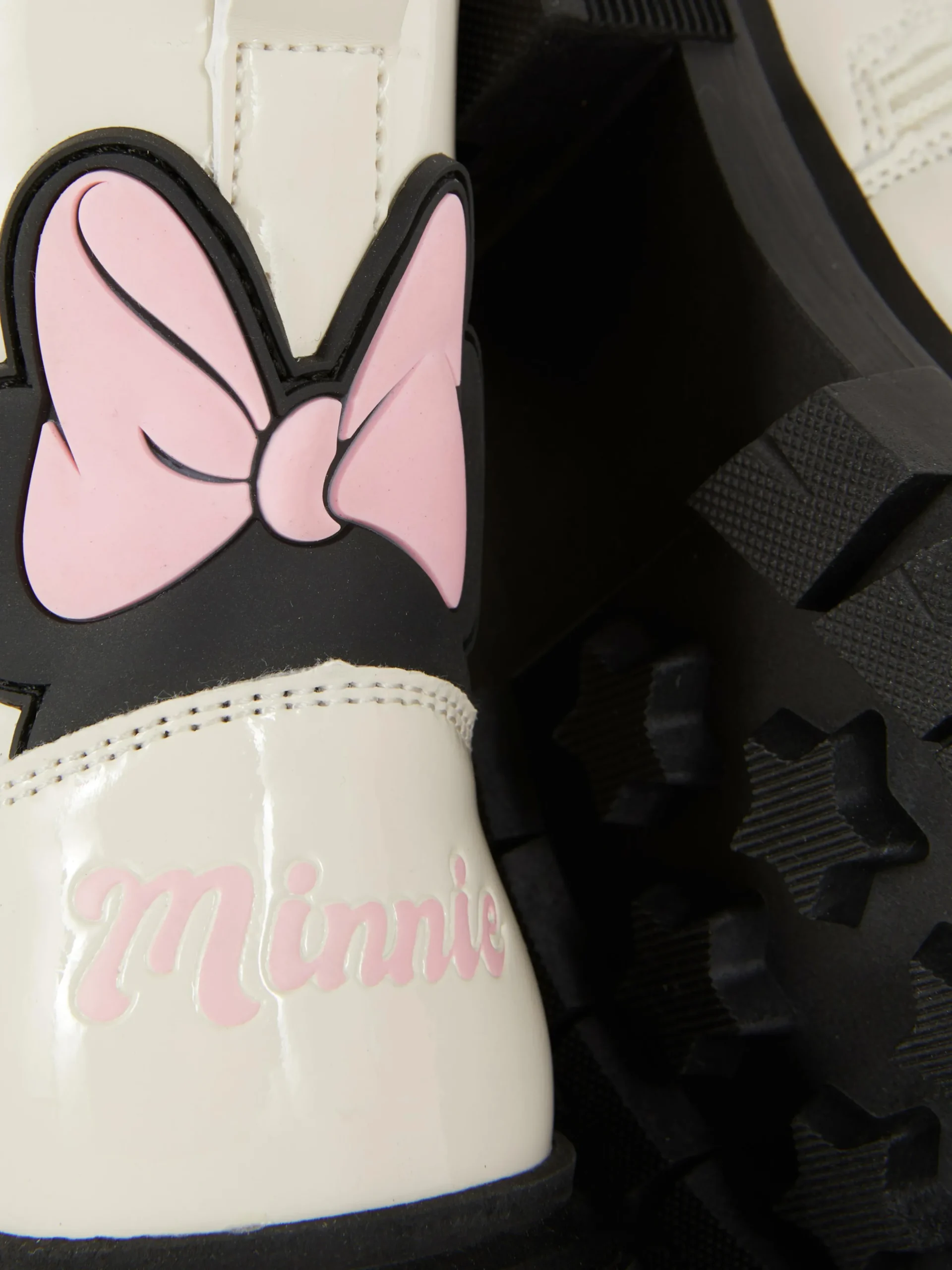 Disney's Minnie Mouse-enkellaarzen Met Dikke Zolen