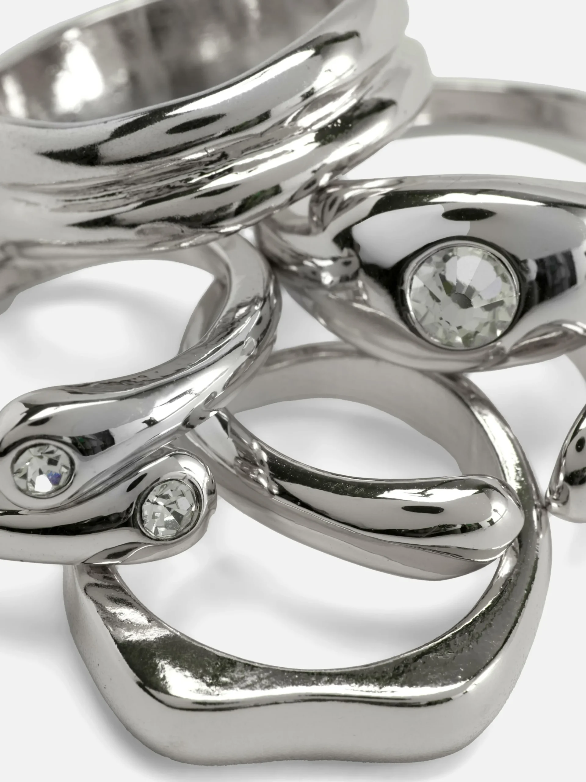 Diverse Robuuste Ringen, Set Van 5