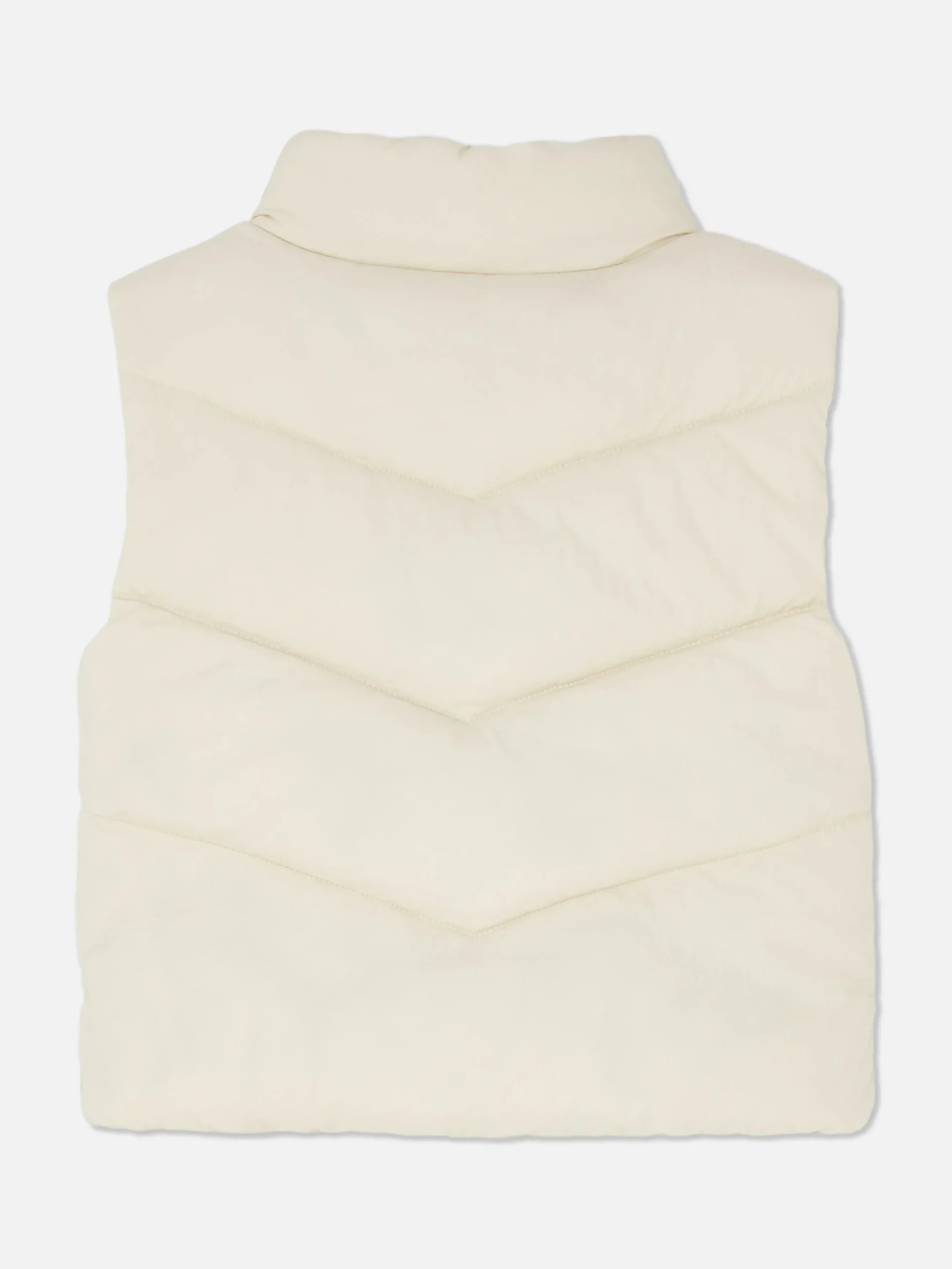 Doorgestikte Bodywarmer Met Rits