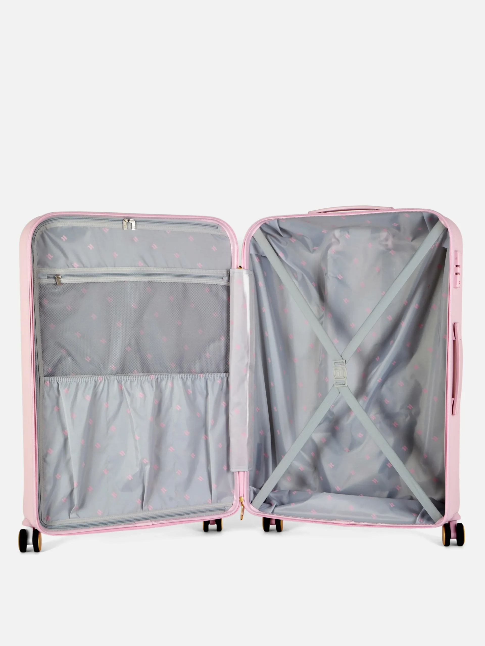 Doorgestikte Rolkoffer Met 8 Wielen It Luggage