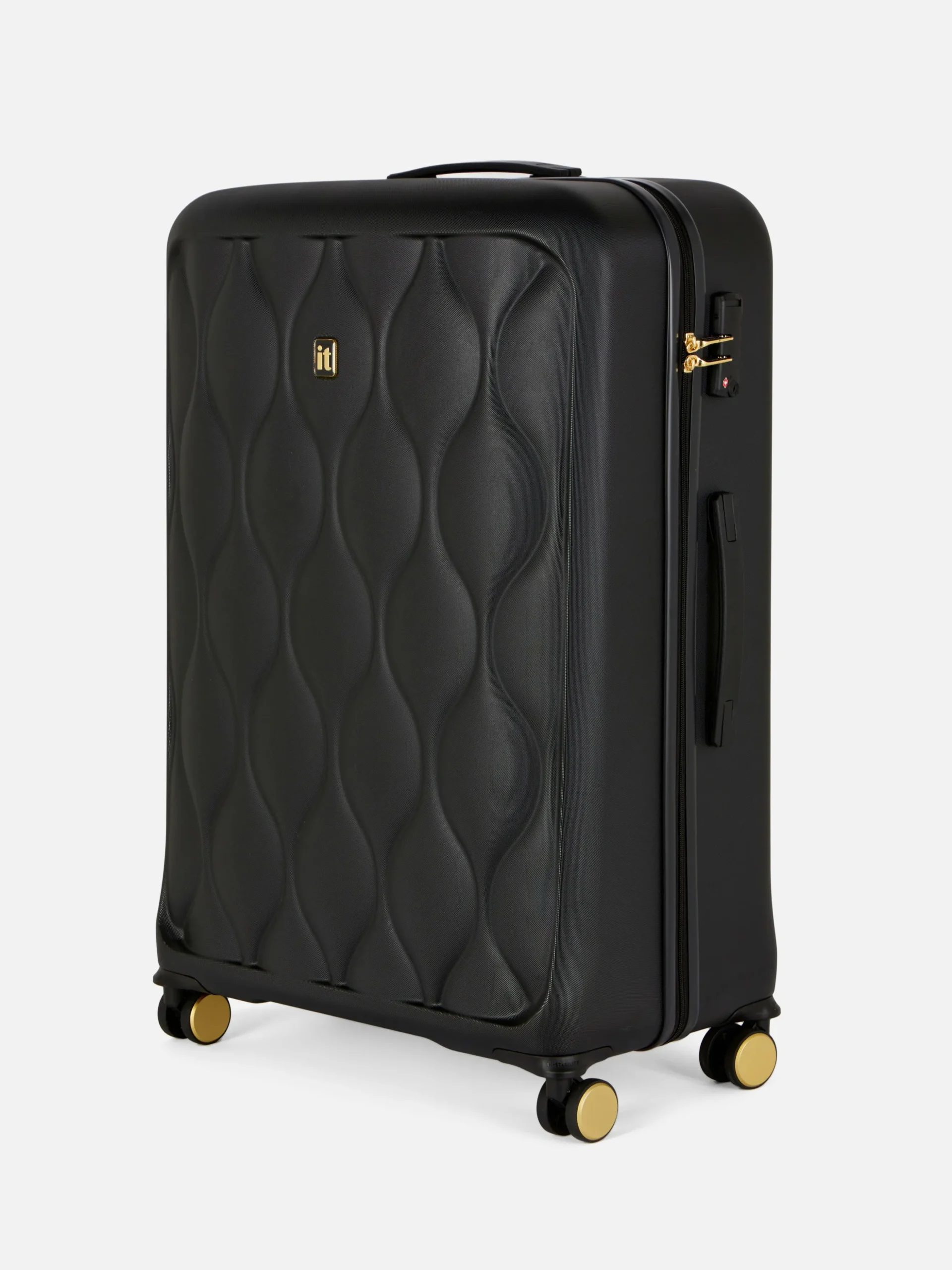 Doorgestikte Rolkoffer Met 8 Wielen It Luggage