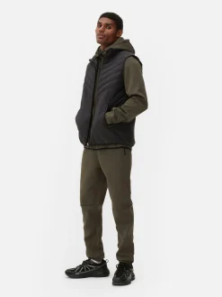 Doorgestikte Sportbodywarmer