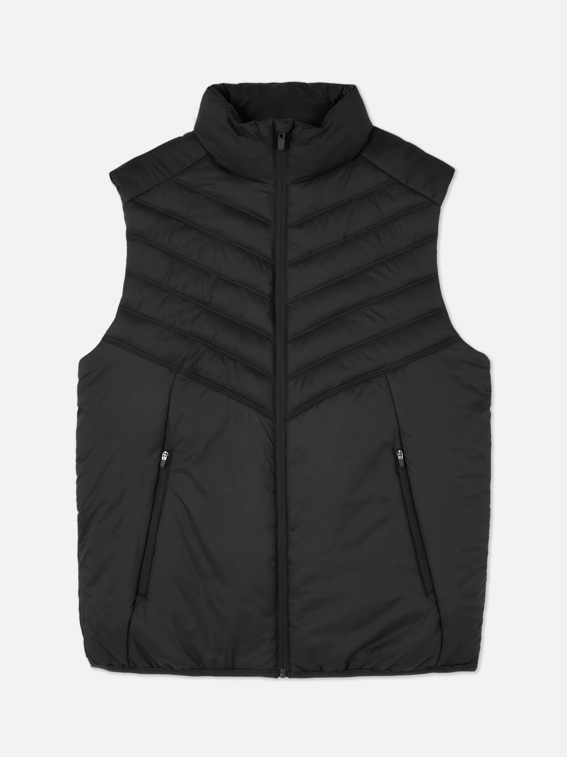 Doorgestikte Sportbodywarmer