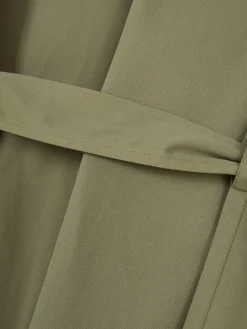 Double-breasted Regenjas Met Riem