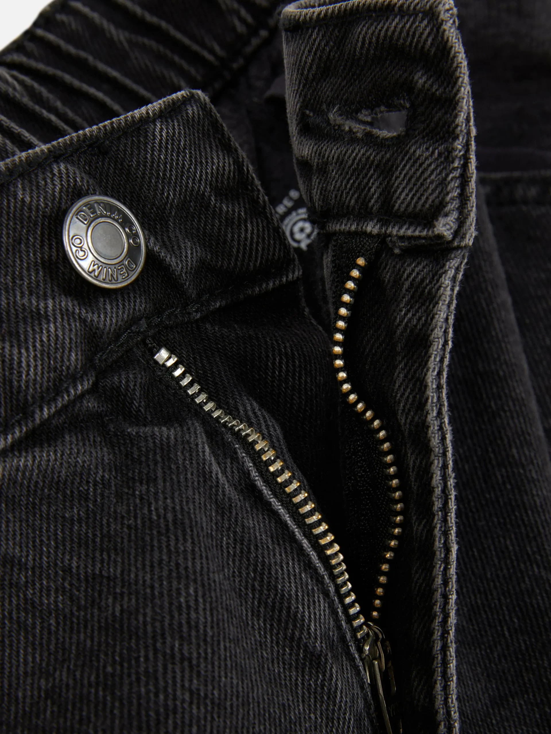 Elastische Jeans Met Wijde Pijpen