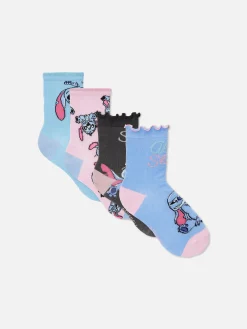 Enkelsokken Disney's Stitch, 4 Paar