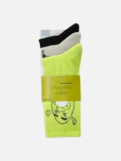 Enkelsokken Shrek, 3 Paar