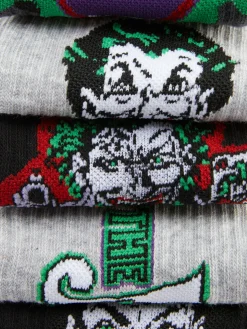Enkelsokken The Joker, 5 Paar
