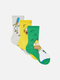 Enkelsokken The Simpsons, 3 Paar