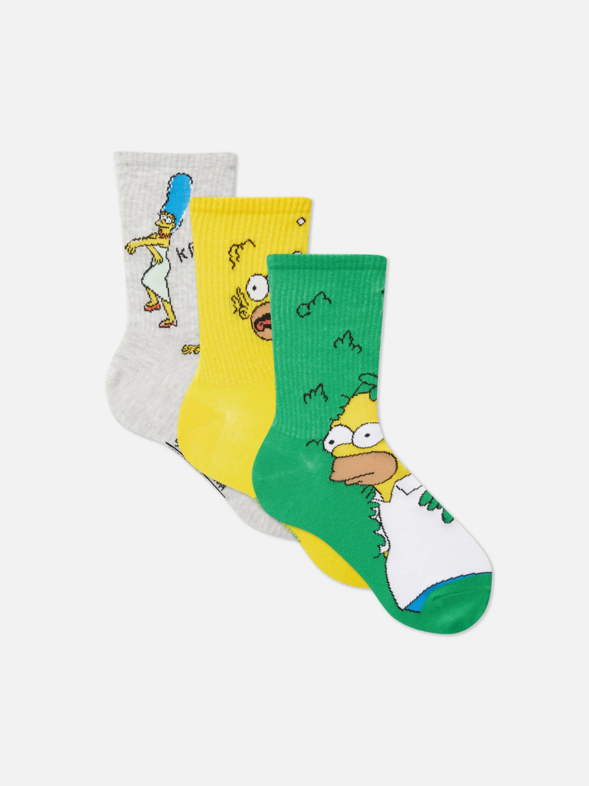 Enkelsokken The Simpsons, 3 Paar
