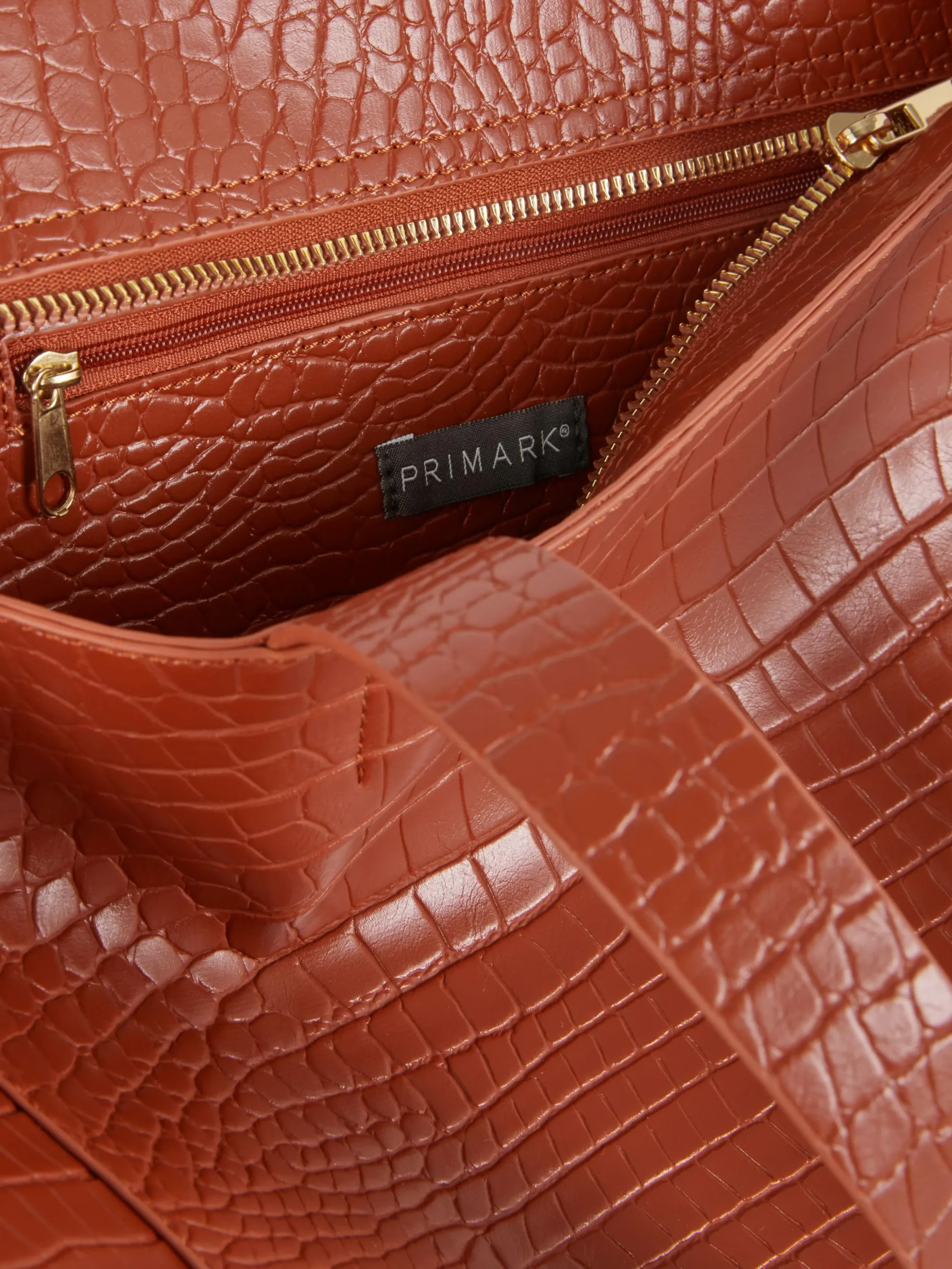 Extra Grote Shopper Met Krokodilleneffect